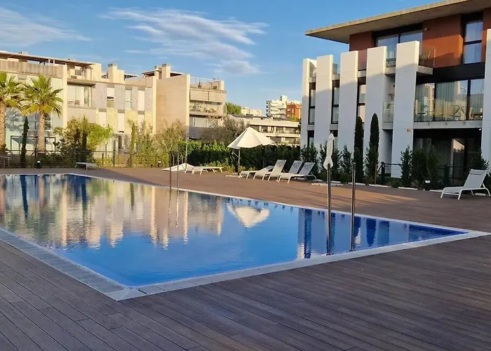 Апартаменты Espectacular Piso Nuevo Con Piscina